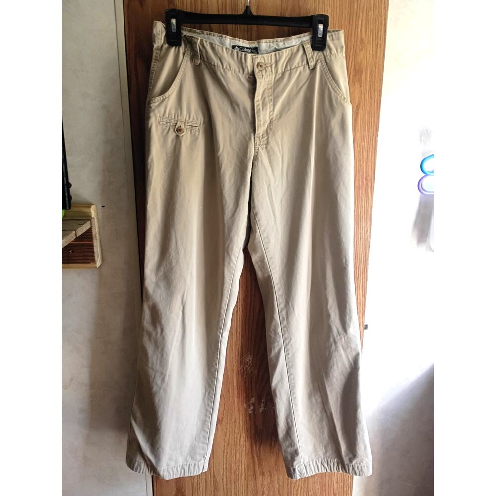 Vintage Y2K Columbia Womens Cargo Pants Size 6 Khaki Utility Hiking Gorpcore